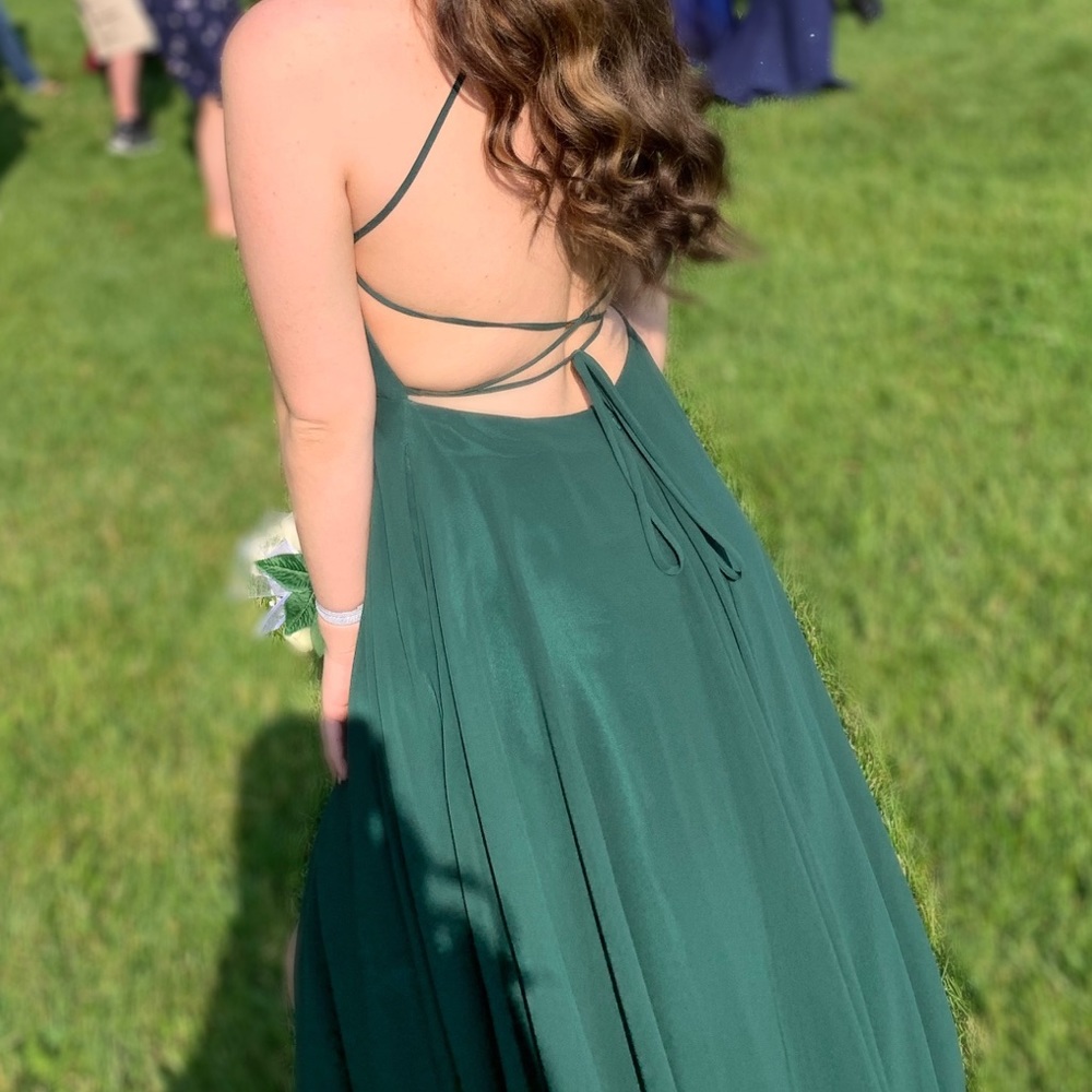 Emerald Green Prom Dress